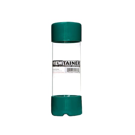 Viewtainer Viewtainer 2 in. W X 6 in. H Slit Top Container Plastic Green CC26